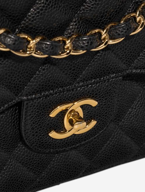 Chanel Timeless Jumbo Caviar Black Closing System | Sell your designer bag