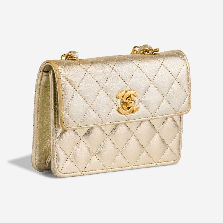 Chanel Timeless Extra Mini Lamb Gold | Sell your designer bag