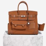 Hermès Birkin Cargo 35 Toile Goeland / Swift Gold Front | Sell your designer bag