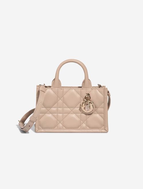 Dior Book Tote Mini Calf Beige Front | Sell your designer bag