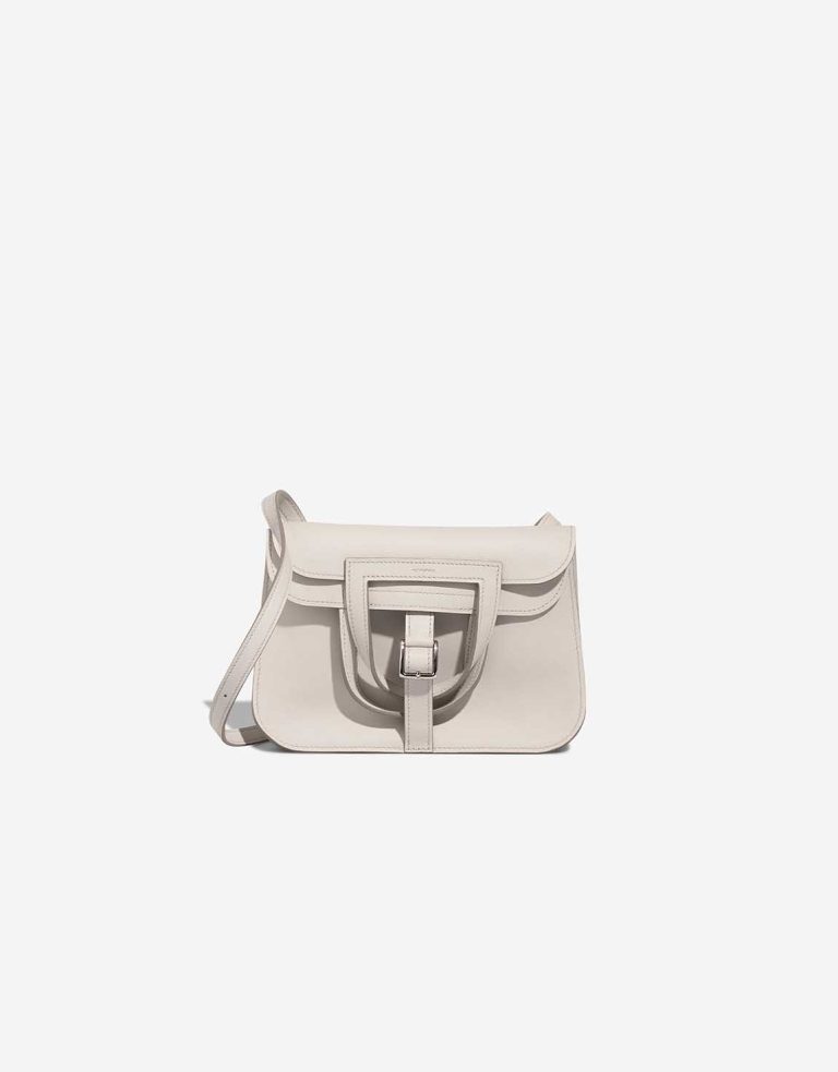 Hermès Halzan Mini Swift Béton Front | Sell your designer bag