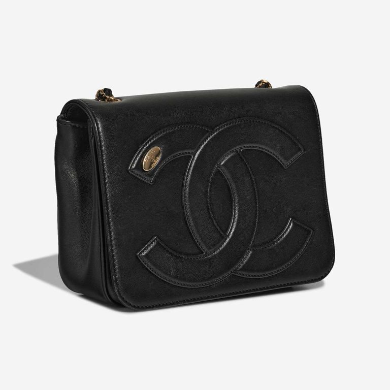 Chanel Mania Flap Bag Lammleder  / Denim Black | Verkaufe deine Designertasche