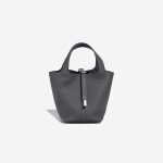 Hermès Picotin 18 Clémence Gris Misty Front | Sell your designer bag