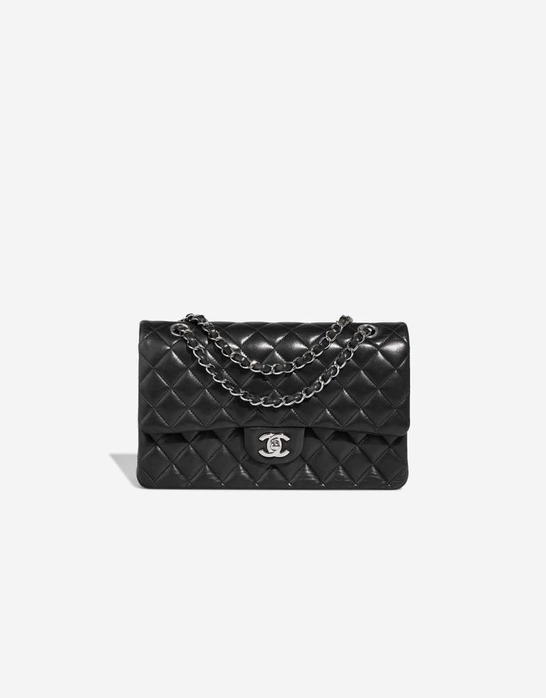 Chanel Timeless Medium Lamb Black Front | Sell your designer bag