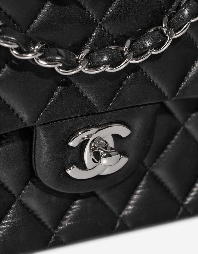 Chanel Timeless Medium Lamb Black Front | Sell your designer bag