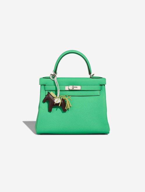 Hermès Rodeo PM Milo Lamb Rouge Sellier / Jaune Bourgeon / Bleu Brume Closing System | Sell your designer bag