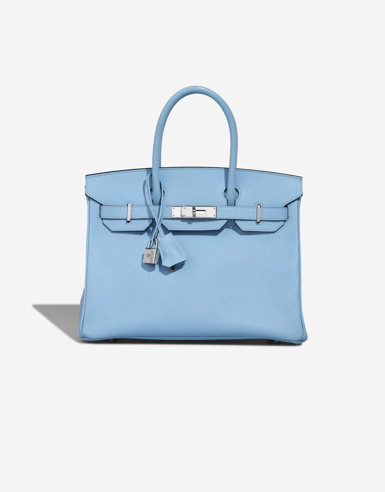 Hermès Birkin 30 Epsom Bleu Céleste Front | Sell your designer bag