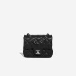 Chanel Timeless Mini Square Lamb Black Front | Sell your designer bag