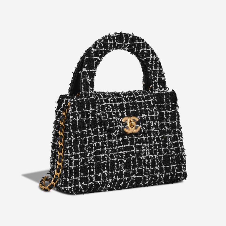 Chanel Kelly Medium Tweed Black / White | Sell your designer bag