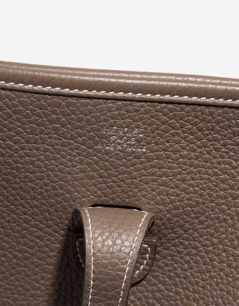 Hermès Evelyne 29 Taurillon Clémence Étoupe Logo | Sell your designer bag