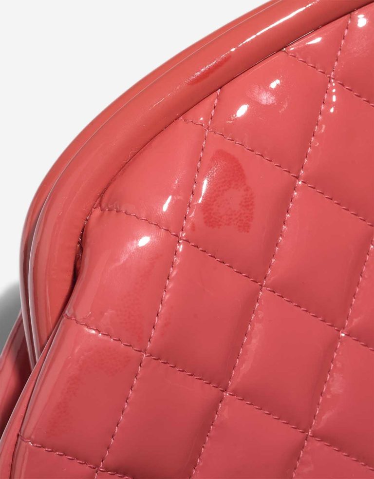 Chanel Clutch Patent Pink Signs of wear | Sell your designer bag