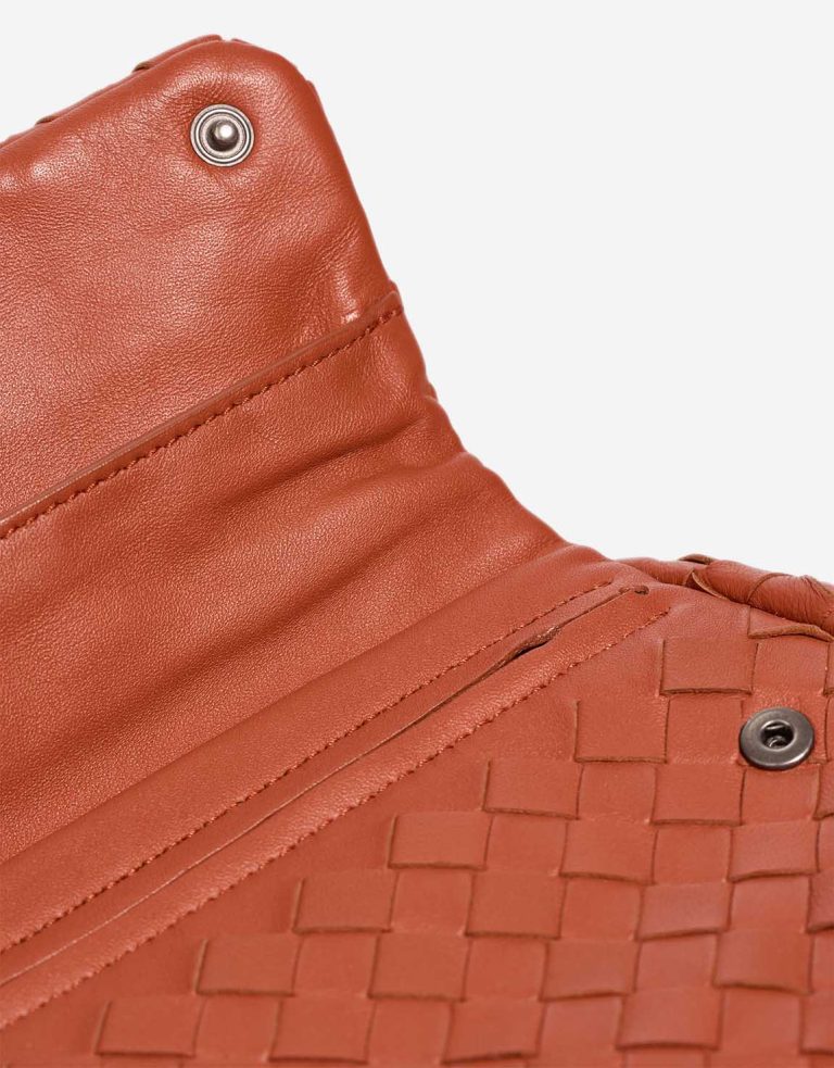 Bottega Veneta Olimpia Lamb Orange Signs of wear | Sell your designer bag