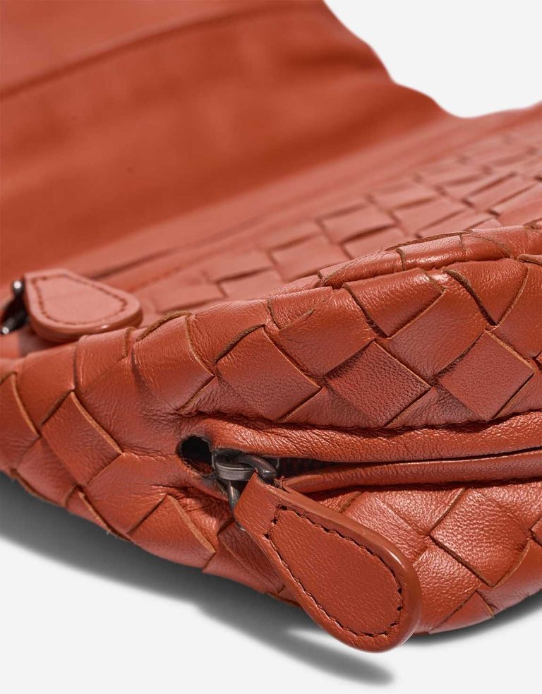 Bottega Veneta Olimpia Lamb Orange Signs of wear | Sell your designer bag