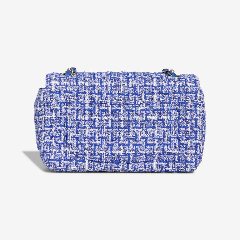 Chanel Timeless Mini Rectangular Tweed Blue / White | Sell your designer bag