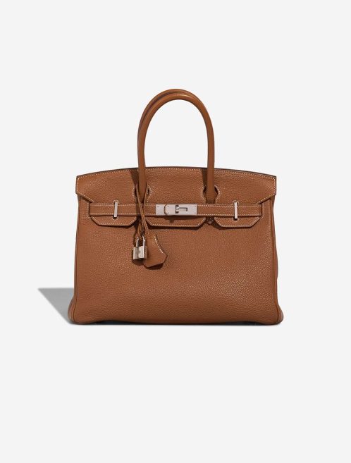 Hermès Birkin 30 Togo Gold Front | Sell your designer bag