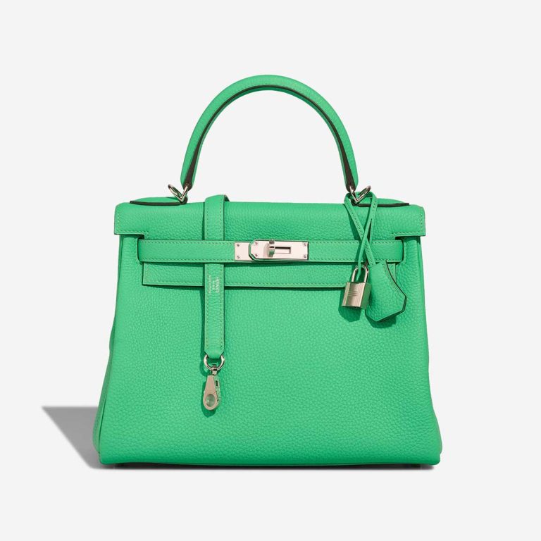 Hermès Kelly 28 Togo Vert Comics Front | Sell your designer bag