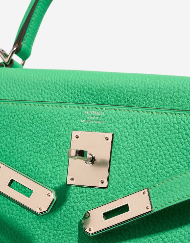 Hermès Kelly 28 Togo Vert Comics Logo | Sell your designer bag