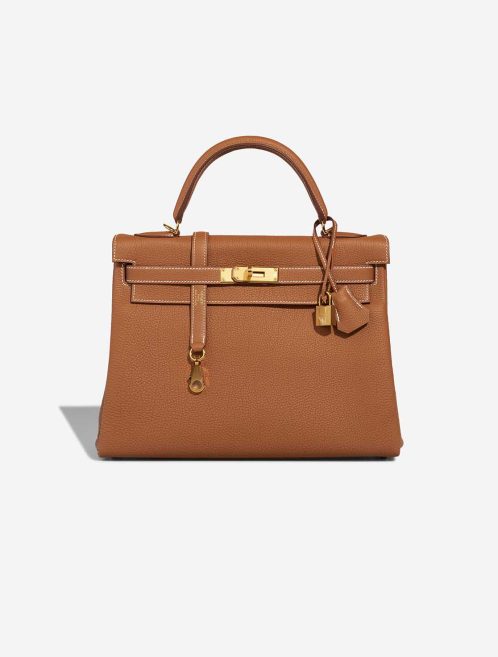 Hermès Kelly 32 Togo Gold Front | Sell your designer bag