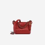 Chanel Gabrielle Small Lamb Red Front | Sell your designer bag