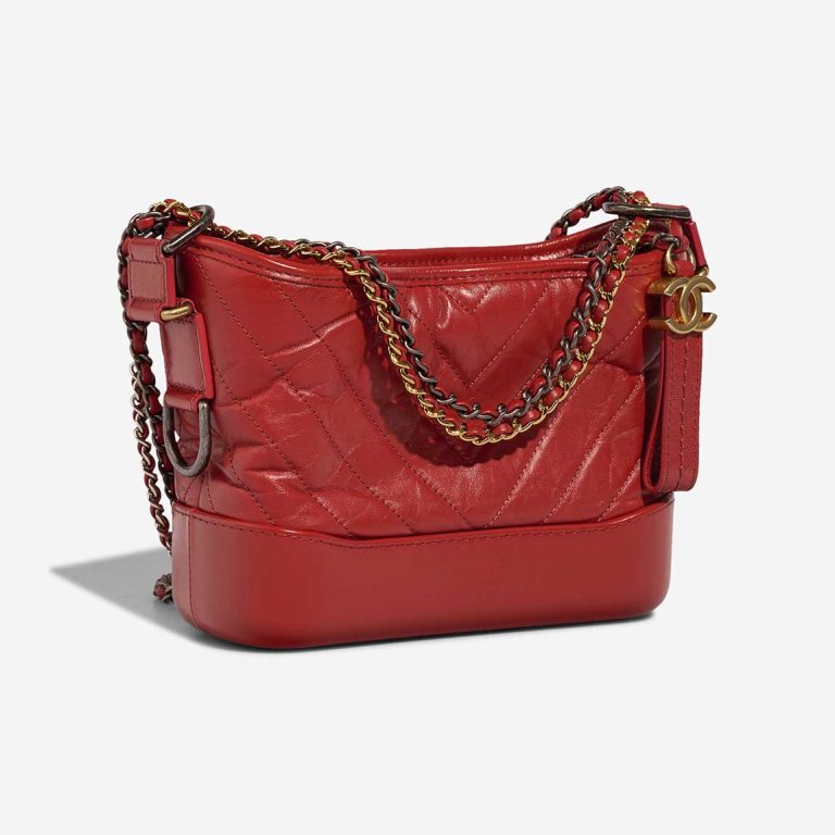 Chanel Gabrielle Small Lamb Red | Sell your designer bag