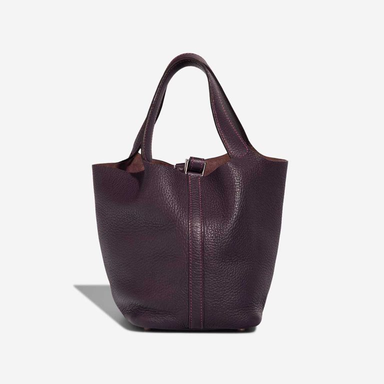 Hermès Picotin 18 Clémence Violet Front | Verkaufen Sie Ihre Designer-Tasche