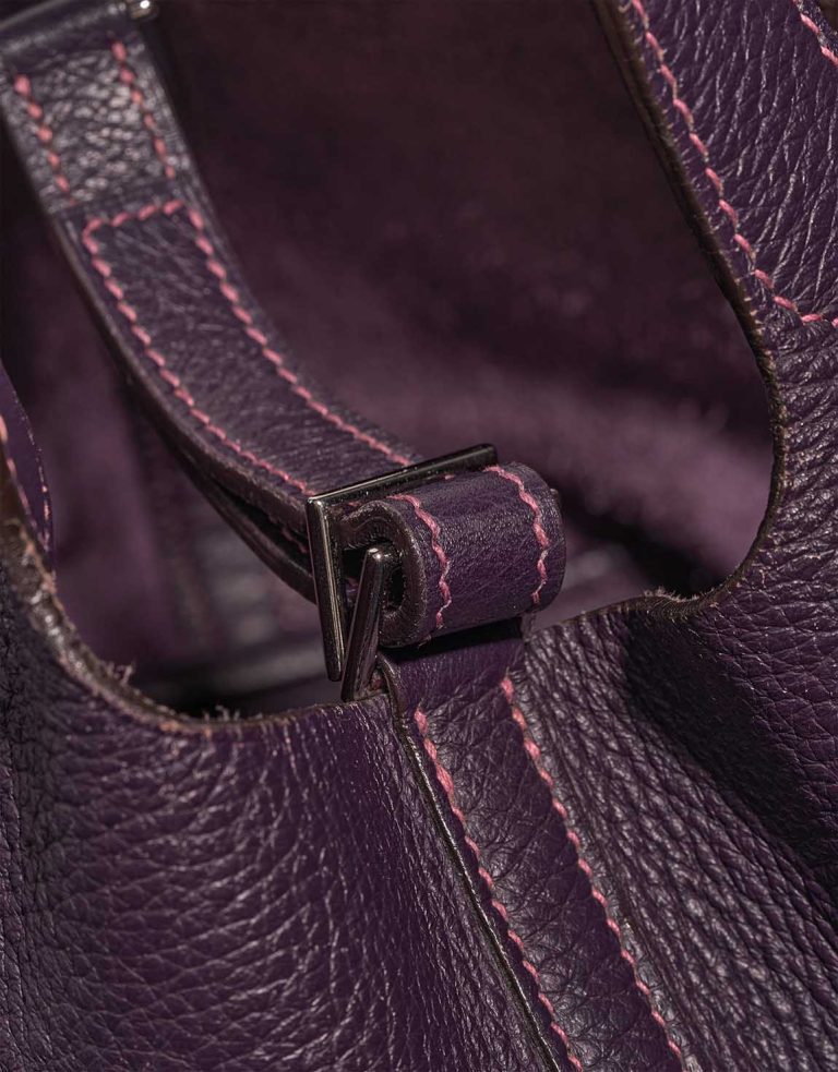 Hermès Picotin 18 Clémence Violet Verschluss-System | Verkaufen Sie Ihre Designer-Tasche