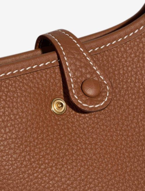 Hermès Evelyne 16 Taurillon Clémence Gold Closing System | Sell your designer bag