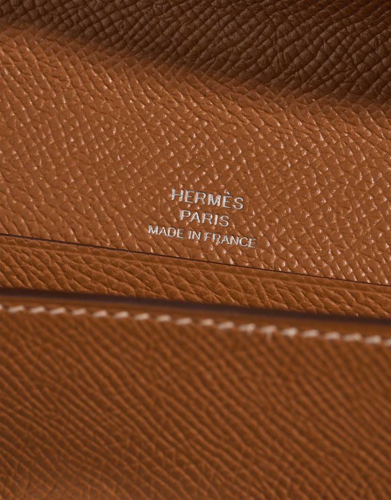 Hermès Maillon To-Go Long Wallet Epsom Gold Logo | Sell your designer bag