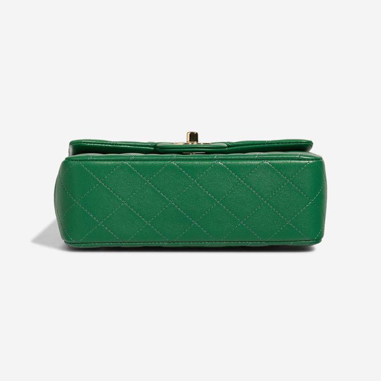 Chanel Timeless Poignée Mini Rectangulaire Agneau Vert | Vendez votre sac de créateur