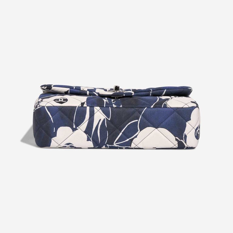 Chanel Timeless Medium Fabric Blue / White | Sell your designer bag