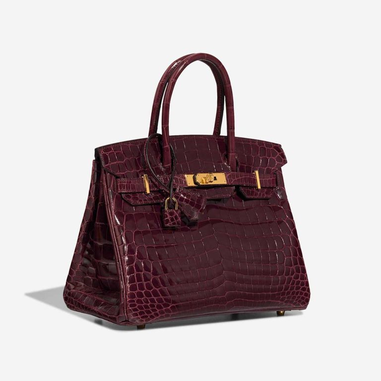 Hermès Birkin 30 Alligator Mississippi Bordeaux | Verkaufen Sie Ihre Designer-Tasche