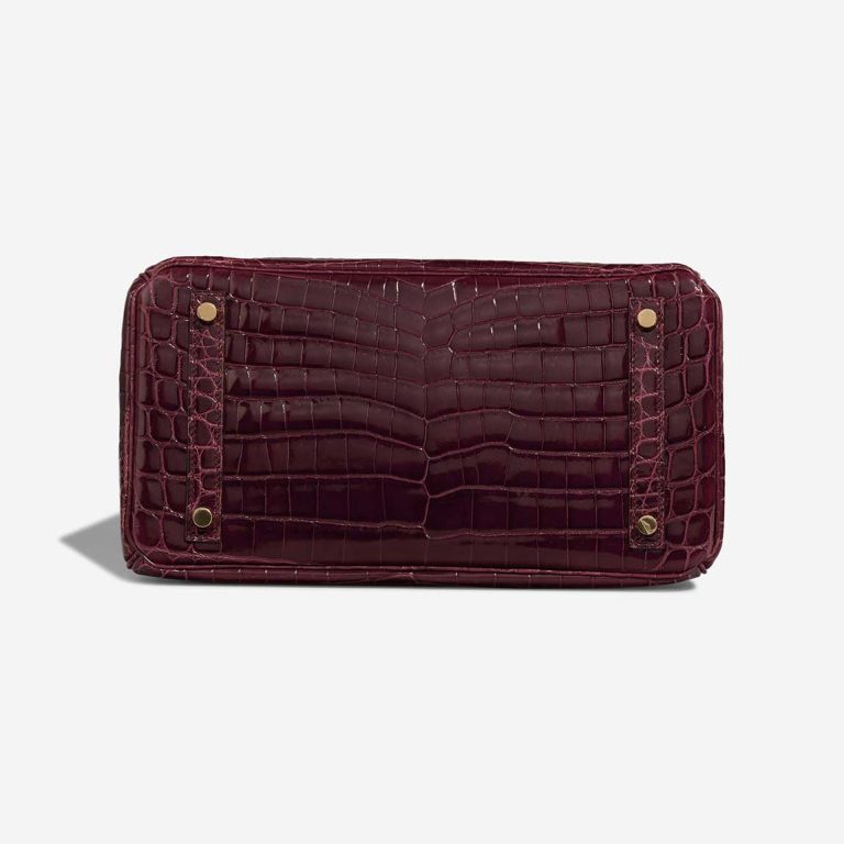 Hermès Birkin 30 Alligator Mississippi Bordeaux | Verkaufen Sie Ihre Designer-Tasche