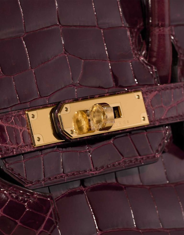 Hermès Birkin 30 Alligator Mississippi Bordeaux Schließsystem | Verkaufen Sie Ihre Designer-Tasche