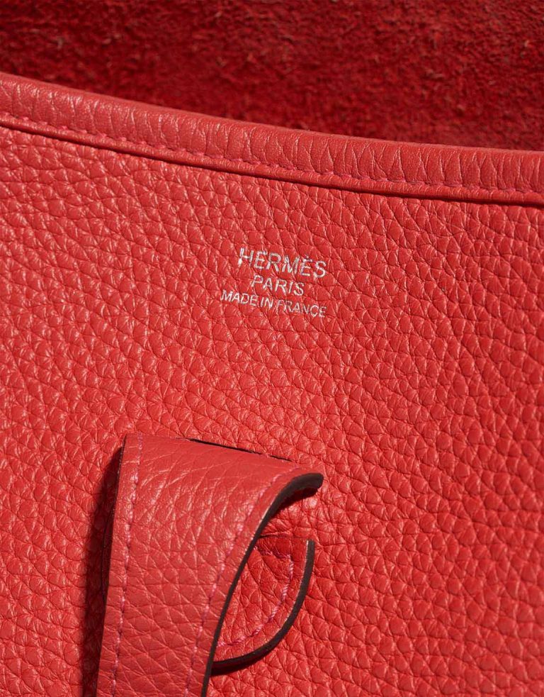 Hermès Evelyne 29 Clémence Rouge Tomate Logo | Sell your designer bag