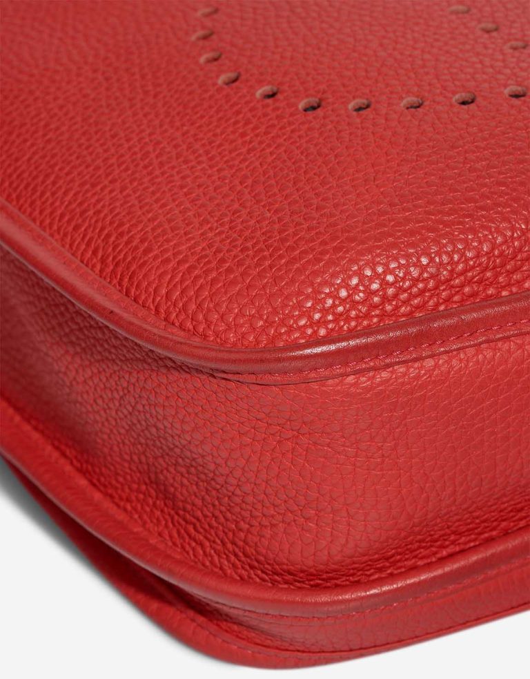 Hermès Evelyne 29 Clémence Rouge Tomate Signs of wear | Sell your designer bag