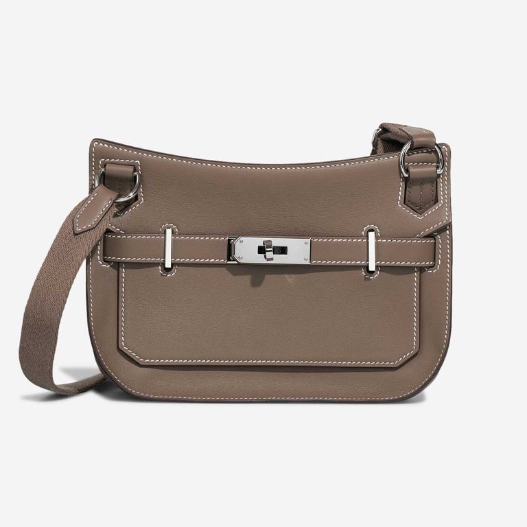 Hermès Jypsière Mini Swift Étoupe Front | Sell your designer bag