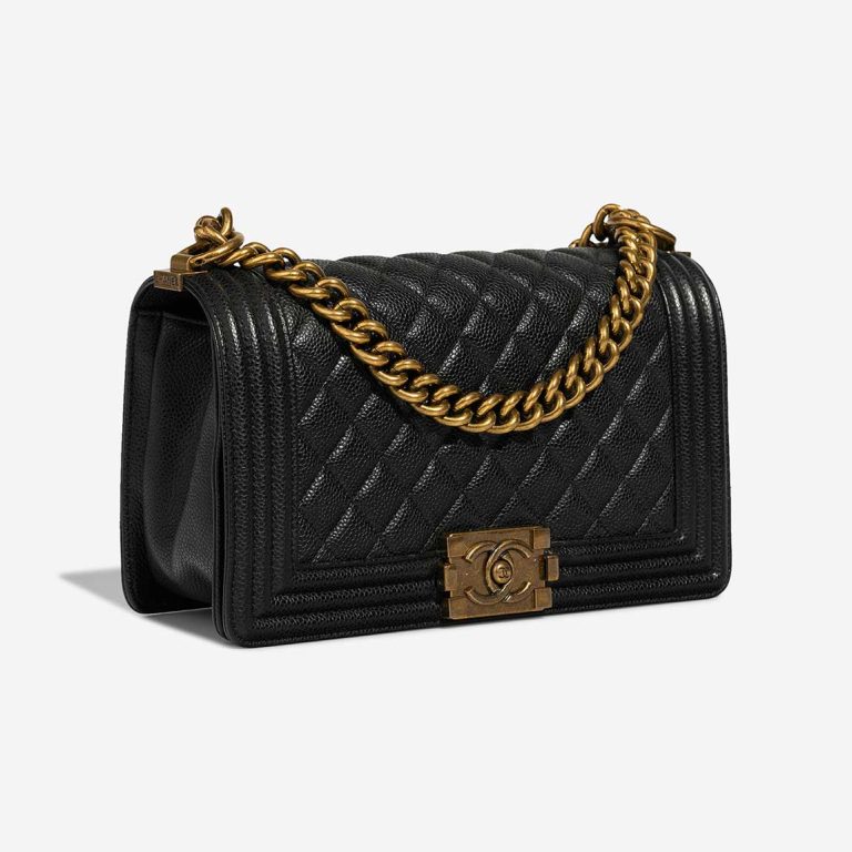 Chanel Boy Old Medium Caviar Black | Sell your designer bag