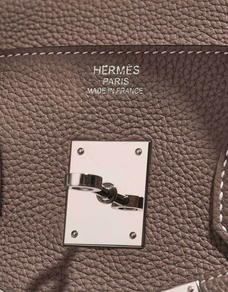 Hermès Birkin 35 Clémence Étoupe Logo | Vendre votre sac de créateur