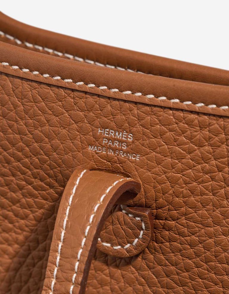 Hermès Evelyne 16 Clémence Gold Logo | Sell your designer bag