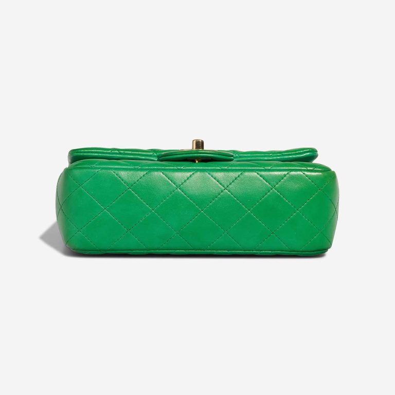 Chanel Timeless Mini Rectangular Lamb Green | Sell your designer bag