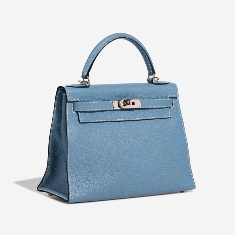 Hermès Kelly 28 Togo Blue Jean | Sell your designer bag