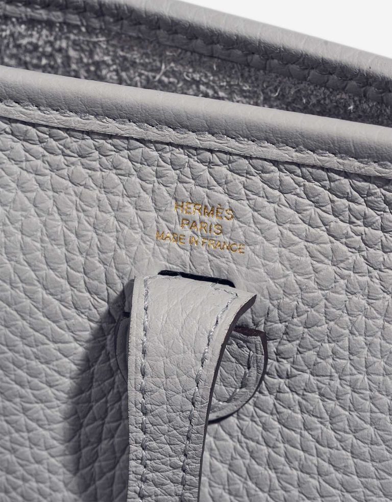 Hermès Evelyne 16 Clémence Bleu Glacier Logo | Sell your designer bag