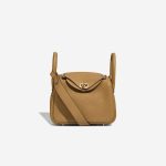 Hermès Lindy Mini Taurillon Clémence Biscuit Front | Sell your designer bag