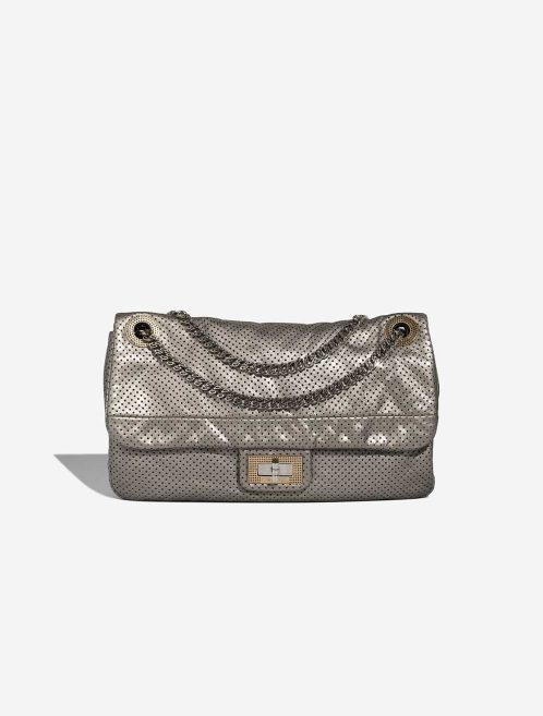 Chanel 2.55 Reissue 226 Lamb Silver Front | Sell your designer bag