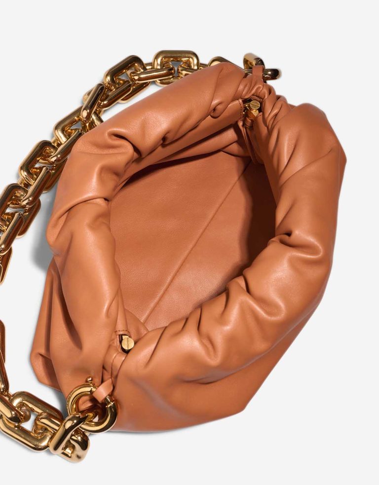 Bottega Veneta Chain Pouch Large Calf Teak Inside | Sell your designer bag