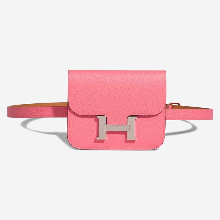 Hermès Constance Slim Wallet Epsom Rose Azalée Front | Sell your designer bag