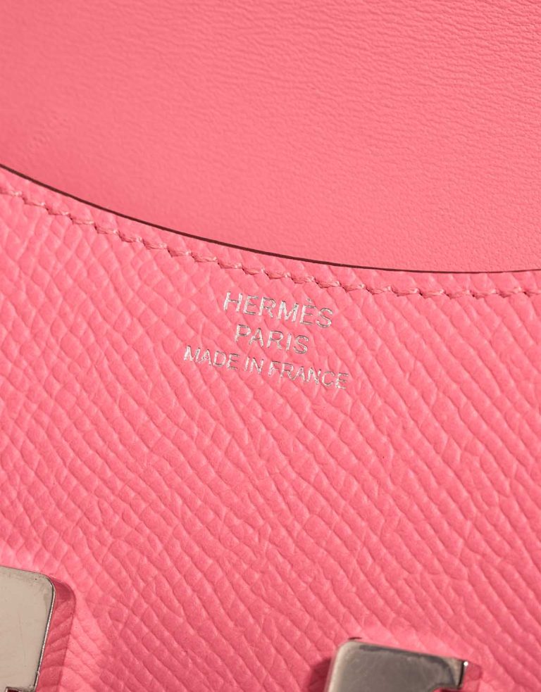 Hermès Constance Slim Wallet Epsom Rose Azalée Logo | Sell your designer bag