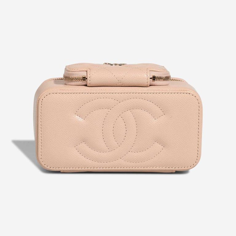 Chanel Vanity Small Caviar Beigerosé | Sell your designer bag