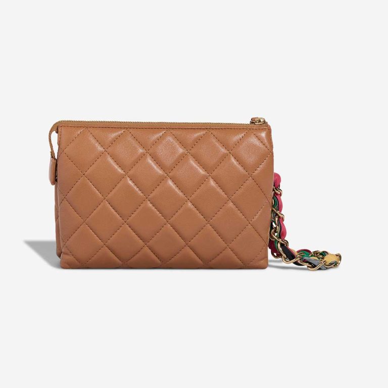 Chanel Pouch Klein Lammleder Cognac | Verkaufen Sie Ihre Designer-Tasche