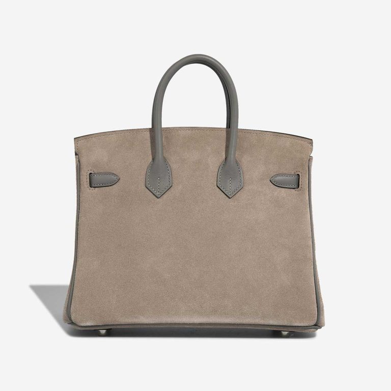 Hermès Birkin 25 Veau Grizzly / Swift Gris Meyer / Gris Caillou | Vendre votre sac de créateur